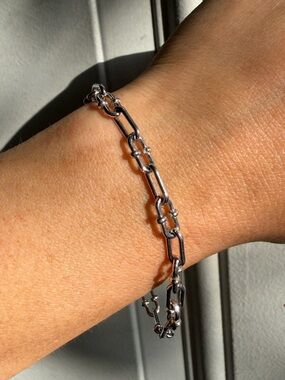 Sterling Silver Link Bracelet